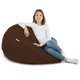 Dunkelbraun Sitzsack XL Plüsch