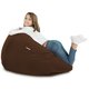 Dunkelbraun Sitzsack XL Plüsch