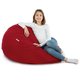 Rot Sitzsack XL Plüsch Wohnzimmer Rot Sitzsack XL Plüsch Wohnzimmer