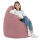 Puderrosa Sitzsack XL Plüsch