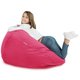Rosa Sitzsack XL Plüsch Mädchen