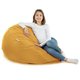 Senf Sitzsack XL Plüsch