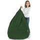 dunkelgrün Sitzsack XL Plüsch