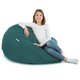 Königsblau Sitzsack XL Plüsch Modern