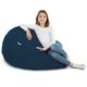 Marineblau Sitzsack XL Plüsch