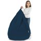 Marineblau Sitzsack XL Plüsch