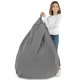 Stahl Sitzsack XL Plüsch Möbel