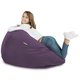 Violett Sitzsack XL Plüsch Groß