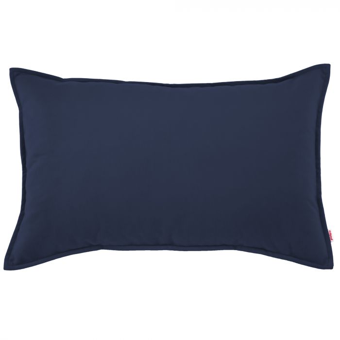Dekokissen Marineblau Plüsch