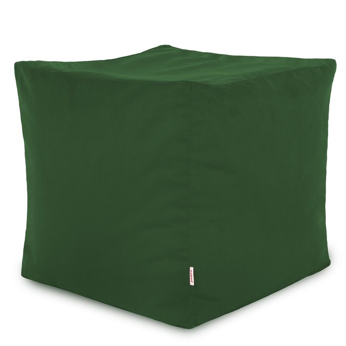 dunkelgrün Sitzhocker Plüsch Cubo