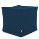 Marineblau Sitzhocker Plüsch Cubo