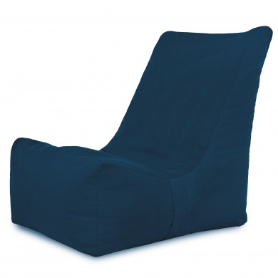 Marineblau Sitzsack Sessel XXL Plüsch