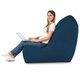 Marineblau Sitzsack Sessel XXL Plüsch