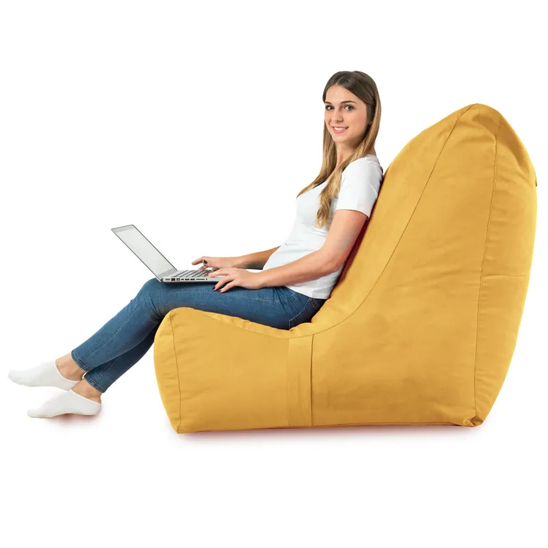 Riesen-Lounge-Sessel XXL Disinto - Soft-Velours – Ansicht 45