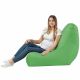 Sitzsack Sessel Bali Kunstleder grün