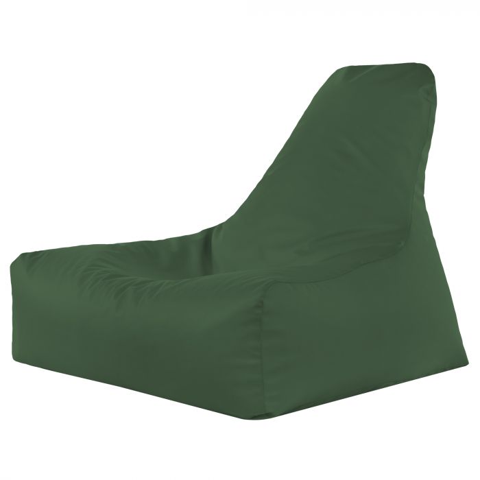 Sitzsack Sessel Bali Kunstleder dunkelgrün