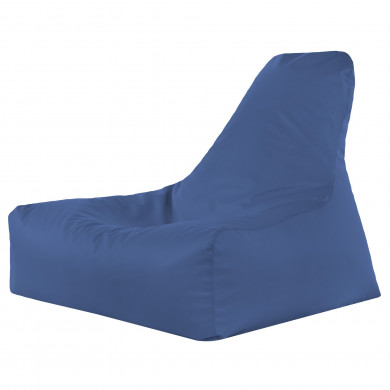 Sitzsack Sessel Bali Kunstleder Blau