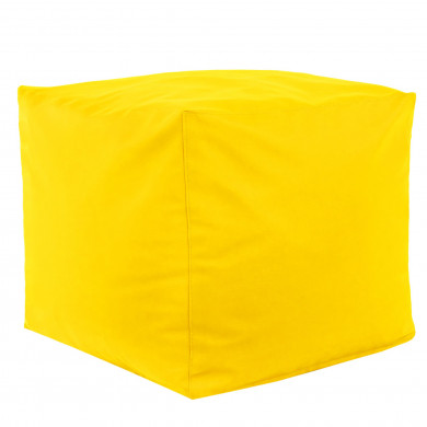 Solar Sitzhocker Kunstleder Cubo