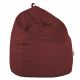 rotwein Sitzsack Kunstleder