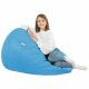 himmelblau Sitzsack XL Kunstleder