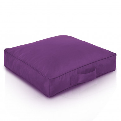 quadratisches Sitzkissen Outdoor violett