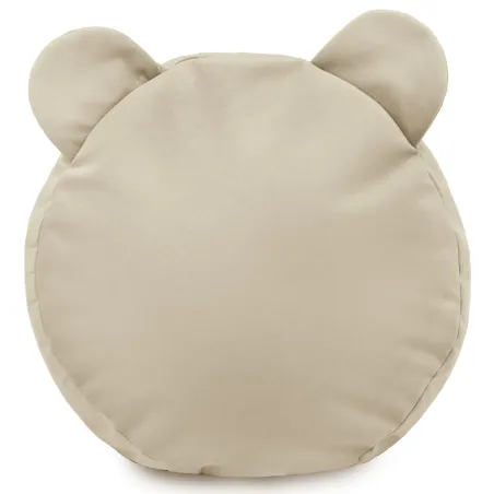 Weicher Teddy Plüsch Hocker für Kinder, im charmanten Bärenstil gestaltet