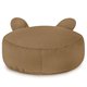 Fußbank Teddy Plüsch Beige