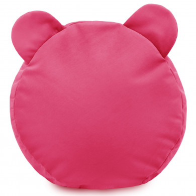 Fußbank Teddy Plüsch Rosa