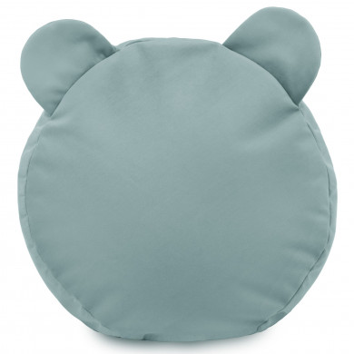 Fußbank Teddy Plüsch Minze