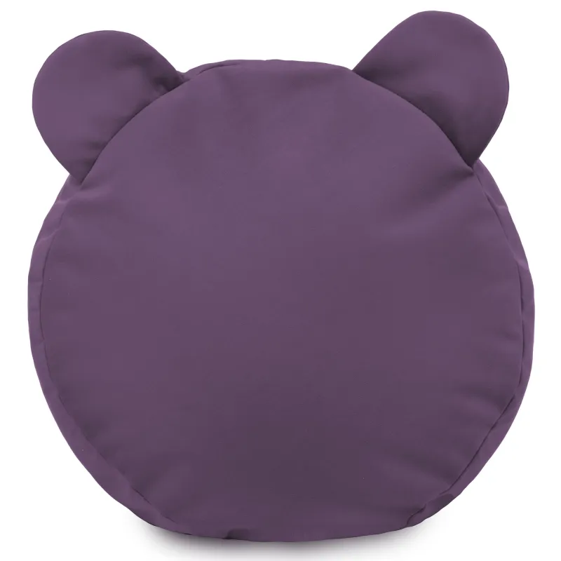 Runder Fußhocker für Kinder Teddy - Soft-Velours – Ansicht 11
