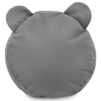 Fußbank Teddy Plüsch Stahl