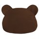 Kinderkissen Teddy Plüsch braun