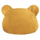 Kinderkissen Teddy Plüsch Senf