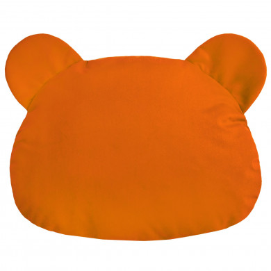 Kinderkissen Teddy Plüsch Orange