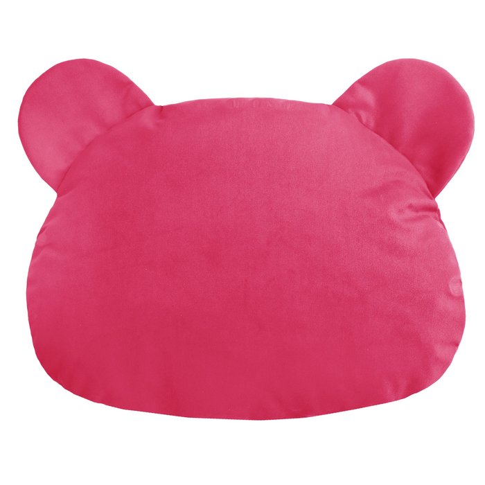 Kinderkissen Teddy Plüsch Rosa