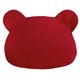 Kinderkissen Teddy Plüsch Rot