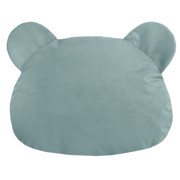Kinderkissen Teddy Plüsch Minze