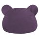 Kinderkissen Teddy Plüsch Violett