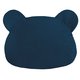 Kinderkissen Teddy Plüsch Marineblau