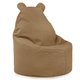 Sitzsack Sessel Teddy Plüsch Beige