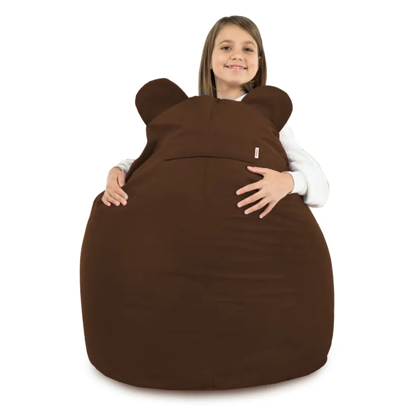 Kinder-Sitzsack-Sessel Teddy - Soft-Velours – Ansicht 65