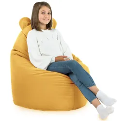Kinder-Sitzsack-Sessel Teddy - Soft-Velours – Ansicht 34