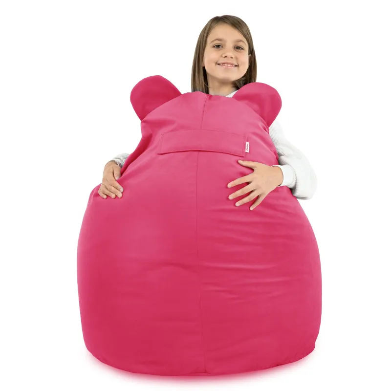 Kinder-Sitzsack-Sessel Teddy - Soft-Velours – Ansicht 68