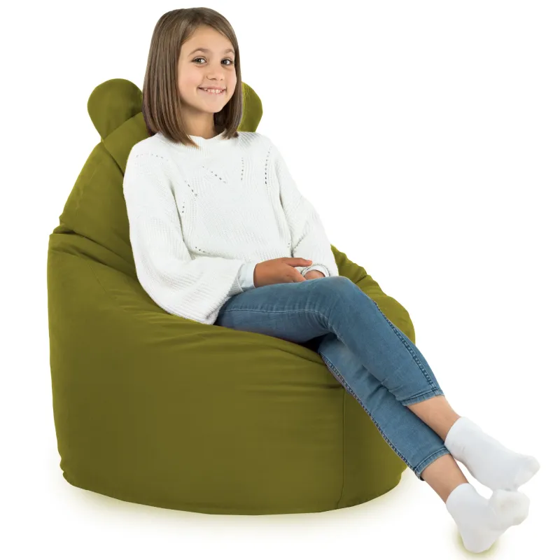 Kinder-Sitzsack-Sessel Teddy - Soft-Velours – Ansicht 38