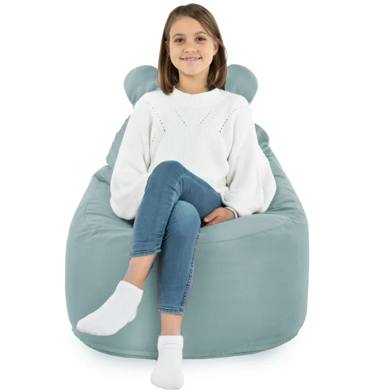 Kinder-Sitzsack-Sessel Teddy - Soft-Velours – Ansicht 56