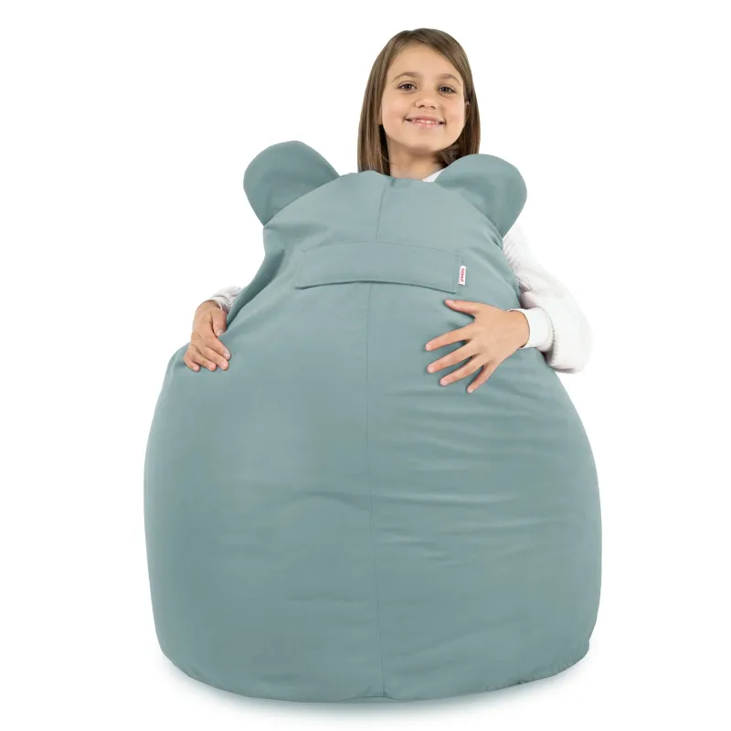 Kinder-Sitzsack-Sessel Teddy - Soft-Velours – Ansicht 72