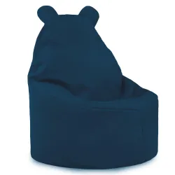 Kinder-Sitzsack-Sessel Teddy - Soft-Velours