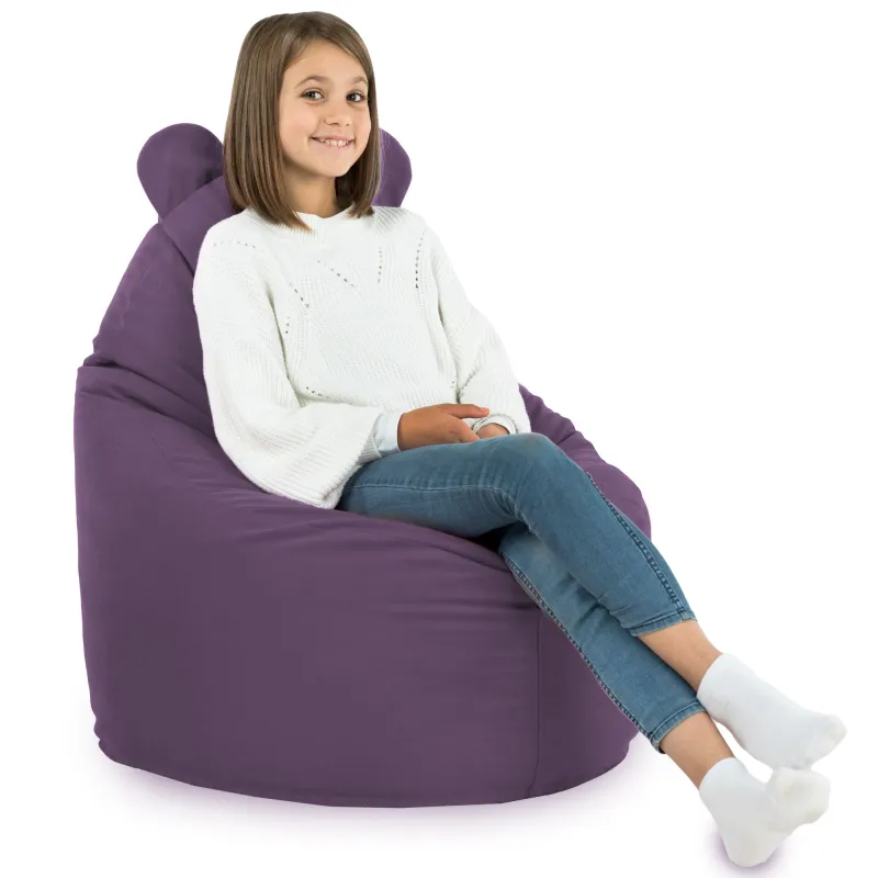 Kinder-Sitzsack-Sessel Teddy - Soft-Velours – Ansicht 43