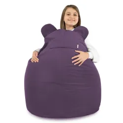 Kinder-Sitzsack-Sessel Teddy - Soft-Velours – Ansicht 75