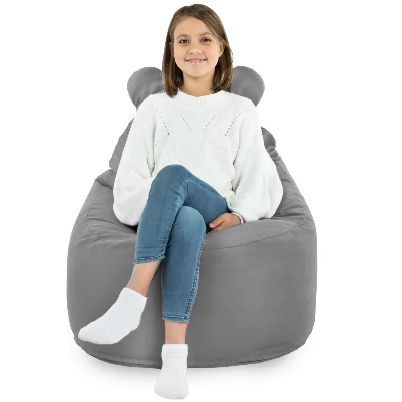 Kinder-Sitzsack-Sessel Teddy - Soft-Velours – Ansicht 61
